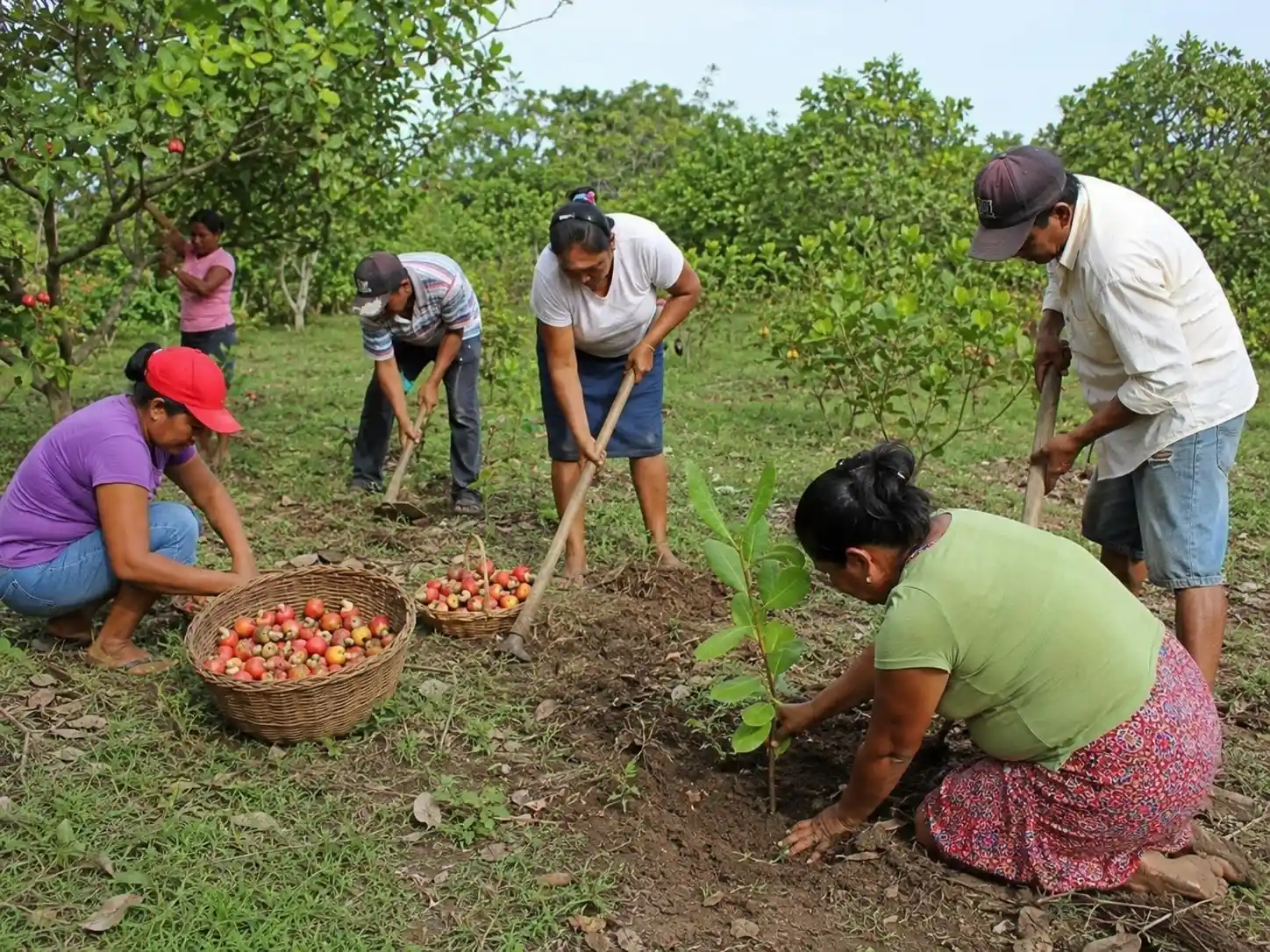 Cadenas de ecoturismo, ganadería y marañon